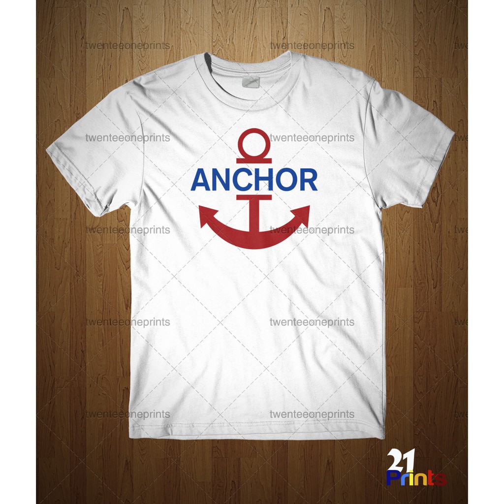 Luffy Anchor One Piece Shirts | Shopee Malaysia