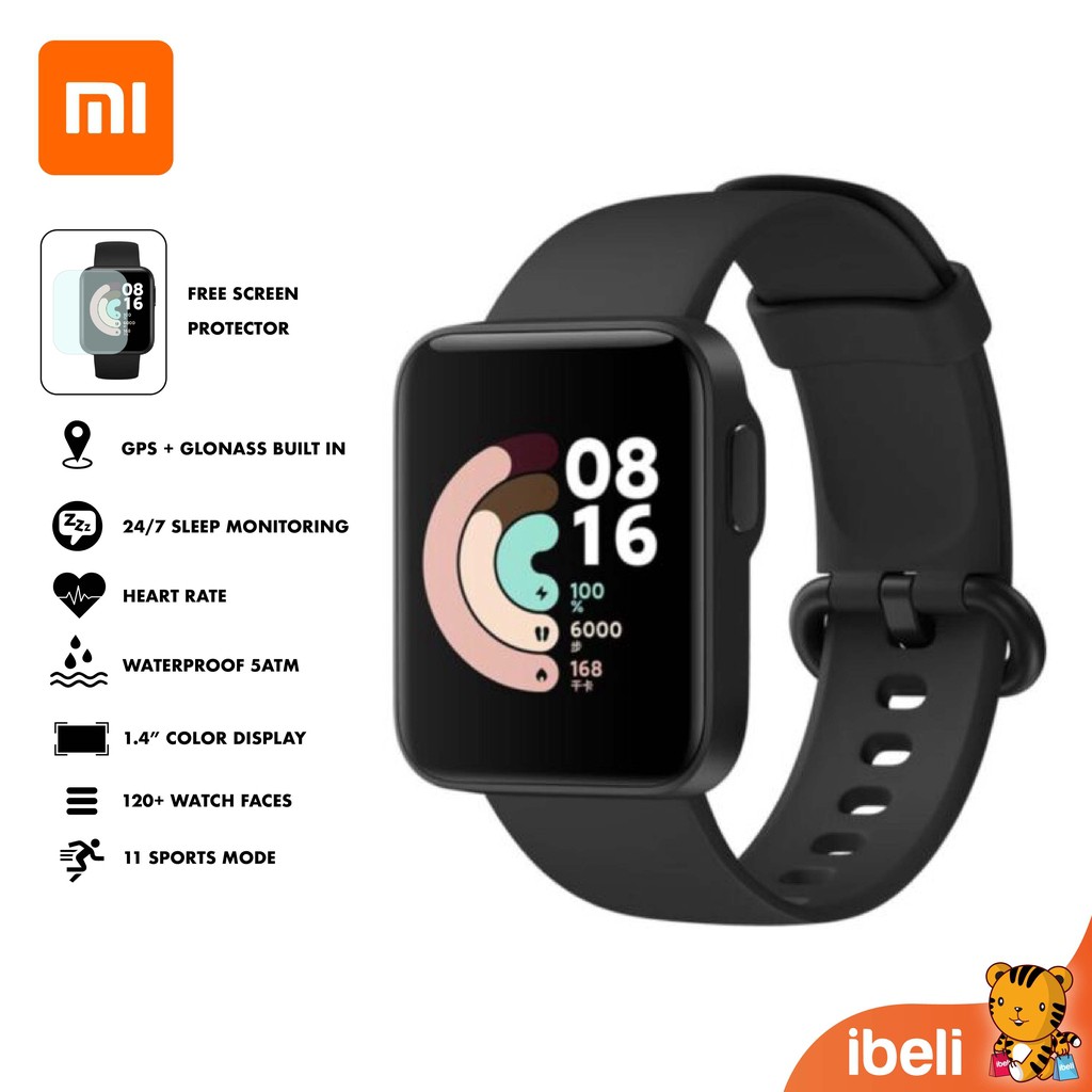 Jam tangan watch English Xiaomi Mi Watch Lite Redmi Watch