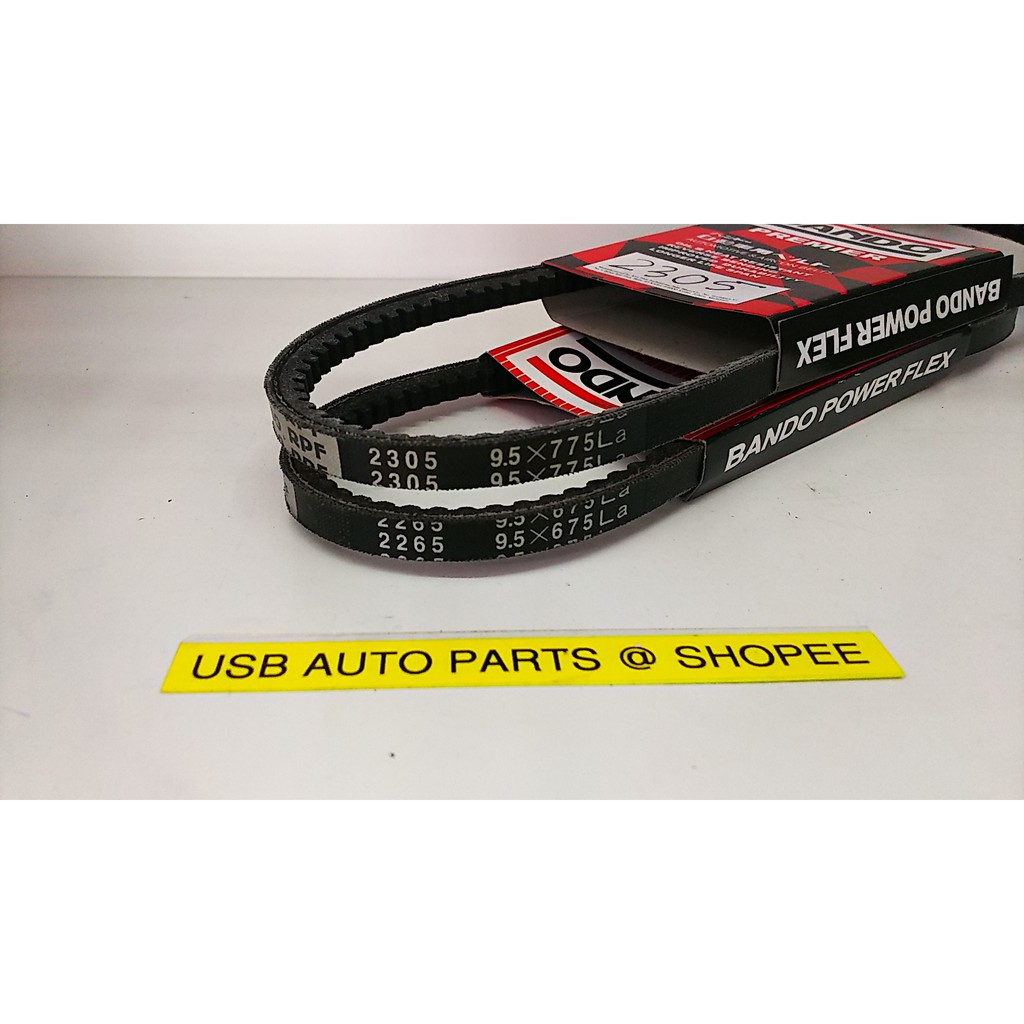 Kancil Bando Belting Alternator, Air cond Fan Belt Set 2305 , 2265