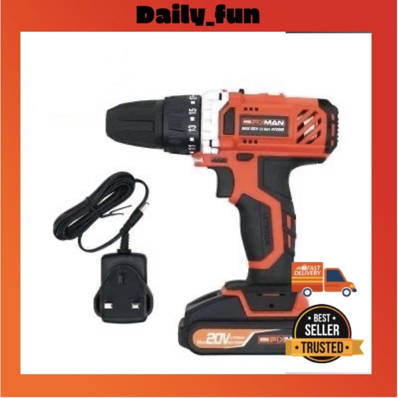 Fixman cordless drill 12v sale