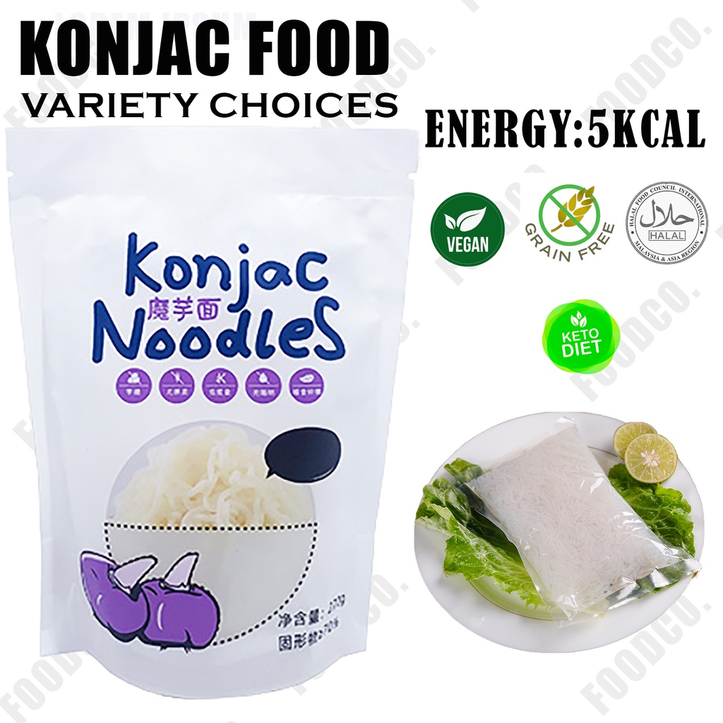Konjac Rice Noodle Jelly Udon Shirataki Keto Atkin Diabetic Lose Weight