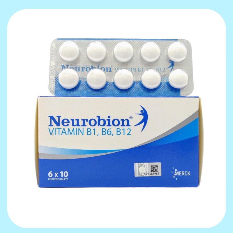 Neurobion Vitamin B1 B6 B12 （1 Box 6 10 Coated Tablets Shopee Malaysia