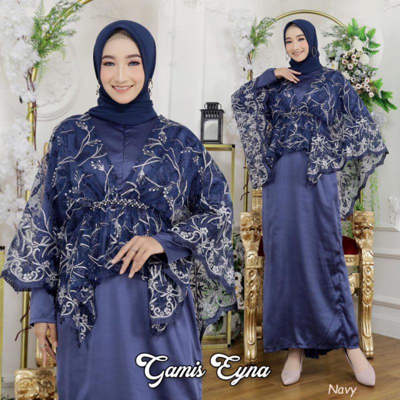 slim fit dress slacks Two pieces set prom maxi dress graduation dress muslim fashion 2024 –  Anna's Couture Dresses main image 1