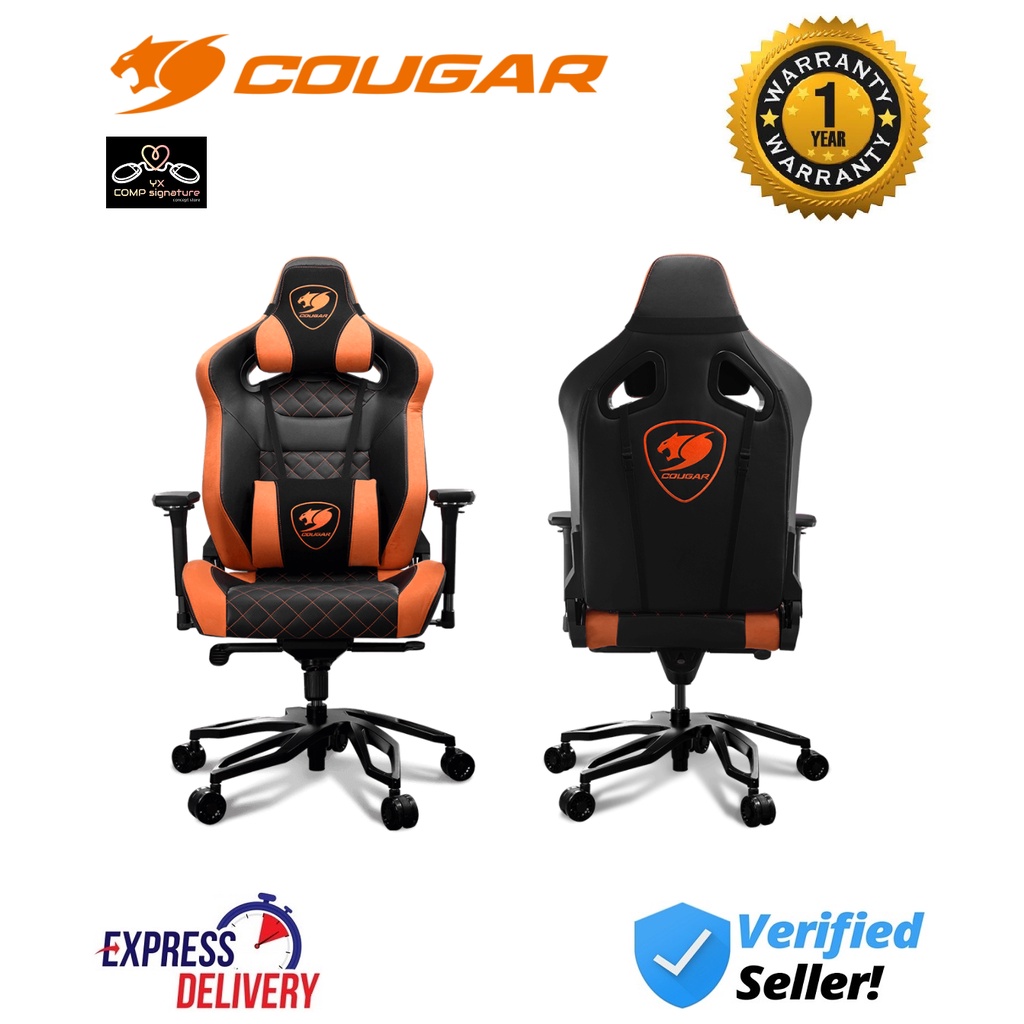 Cougar Armor Titan Pro Gaming Chair - Black/Orange - Armor Titan Pro