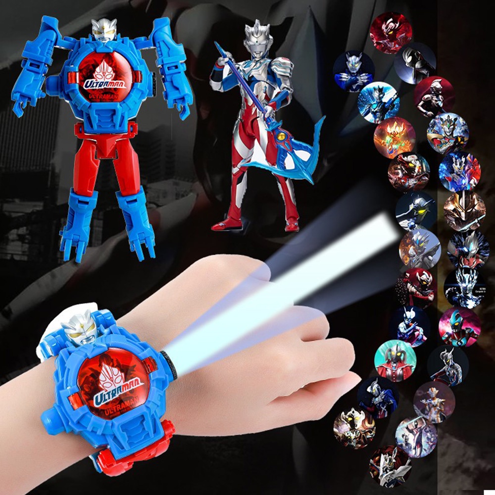Marvel Spider Man Projection Watch Children's Projection Batman Iron