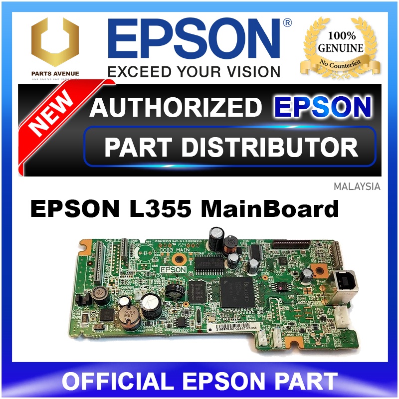 OFFICIAL EPSON L355 MainBoard Main Board for EPSON L355 MotherBoard