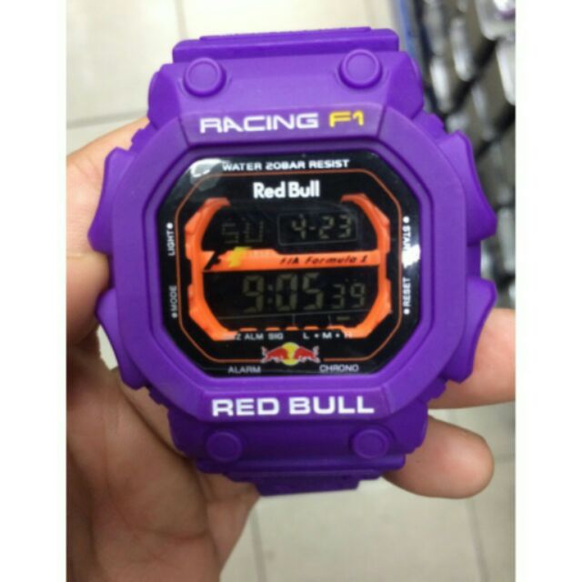 G shock red outlet bull