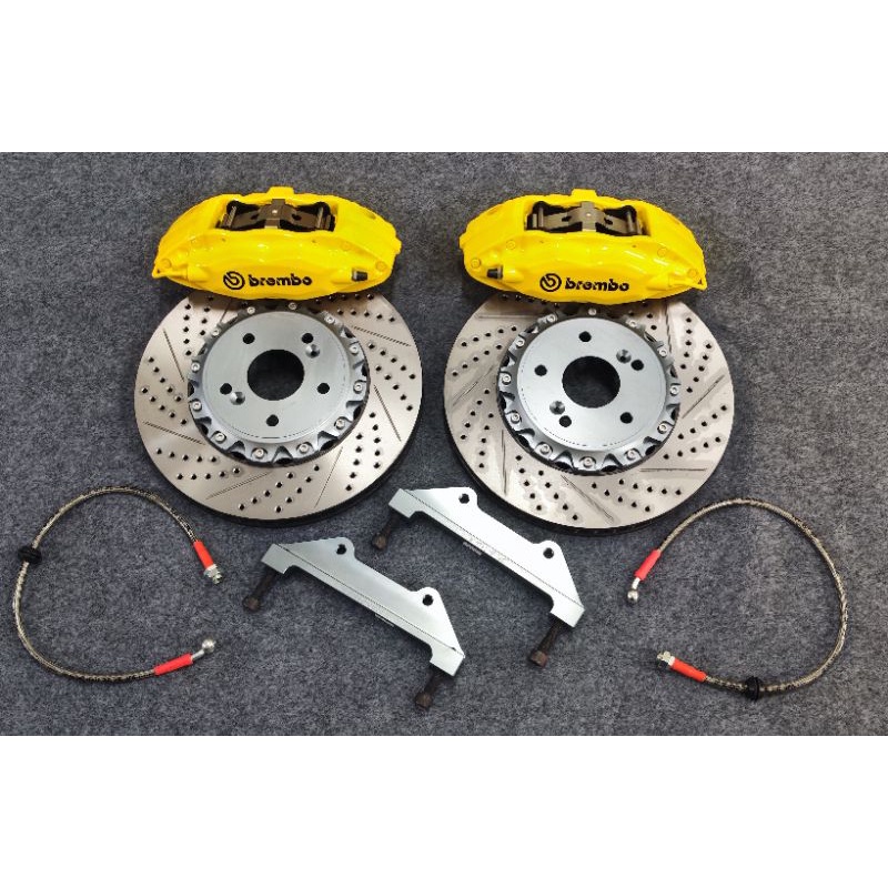 Ori Refurbish Brembo F50 4 Pot Brake Set / Caliper Set Shopee Malaysia