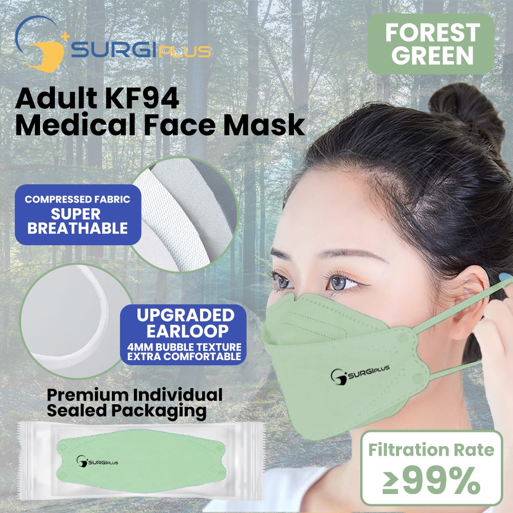 【Surgiplus】Medical KN95 5 Layers 1pc【Individual Packing】Order 50pcs ...