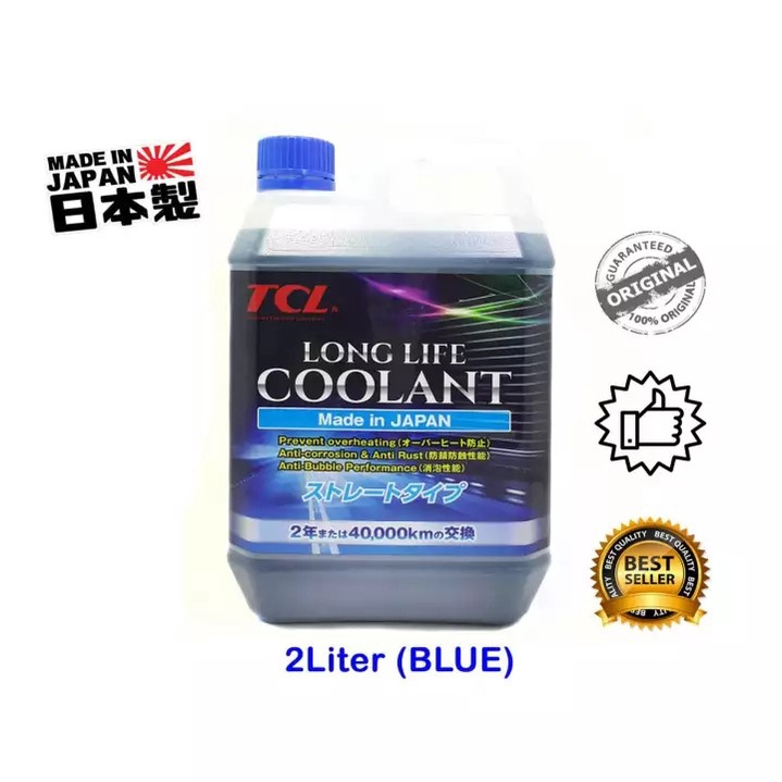 TCL Long Life Coolant ( 2Liters Made in Japan ) Red / Blue / Green ...