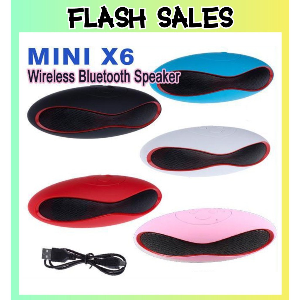 -- READY STOCK -- X6 Portable Mini Wireless Bluetooth Speaker | Shopee ...