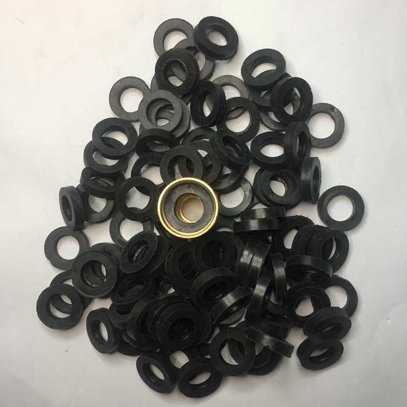 10pcs Rubber Washer Water Pipe Tube Hose Rubber Seal Ring Gasket Washer Flat Rubber Ring