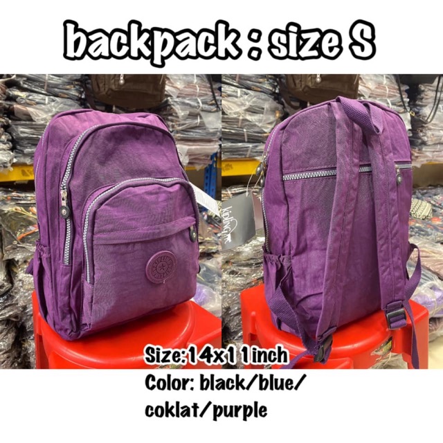 💥HOT💥Backpack Kipling waterproof (S/M/L) Shopee Malaysia