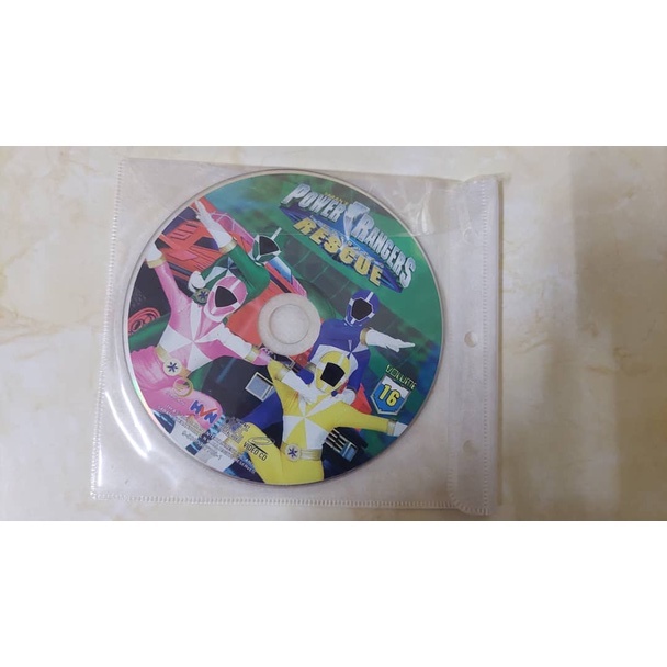 (Used Disc) Power Rangers Rescue The Series Random Episodes | Shopee ...