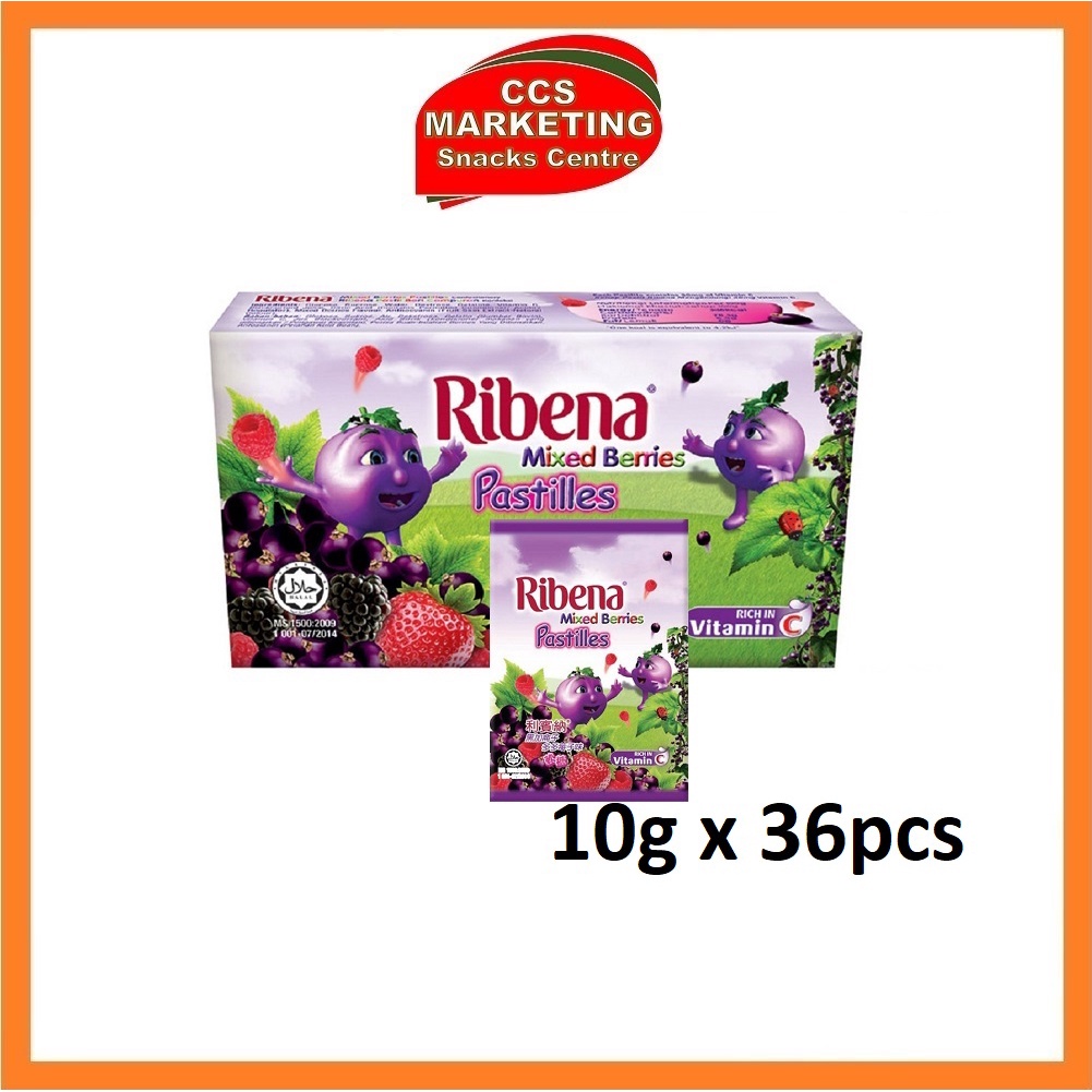 CCS Ribena Mixed Berries Pastilles ( 10g x 36pcs ) | Shopee Malaysia