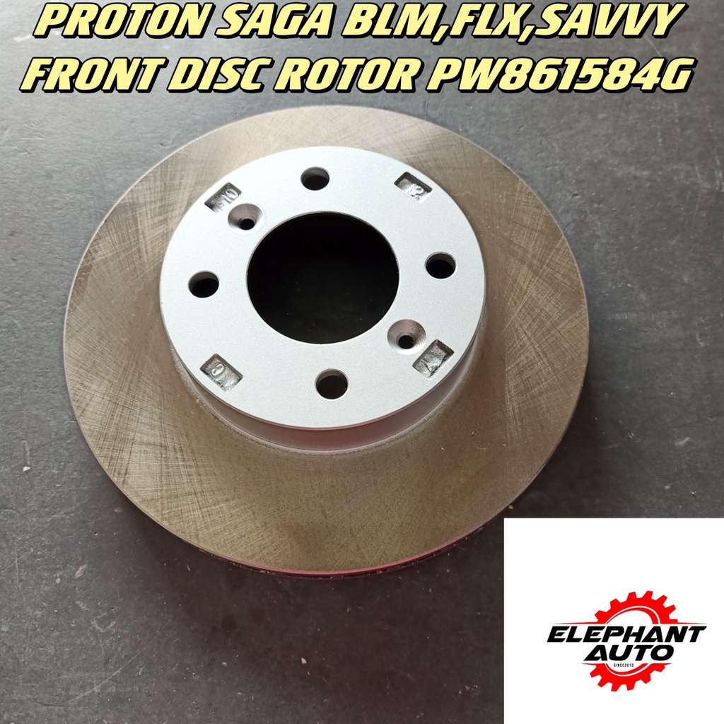 PROTON SAGA BLM,FLX,SAVVY FRONT DISC ROTOR PW861584G | Shopee Malaysia