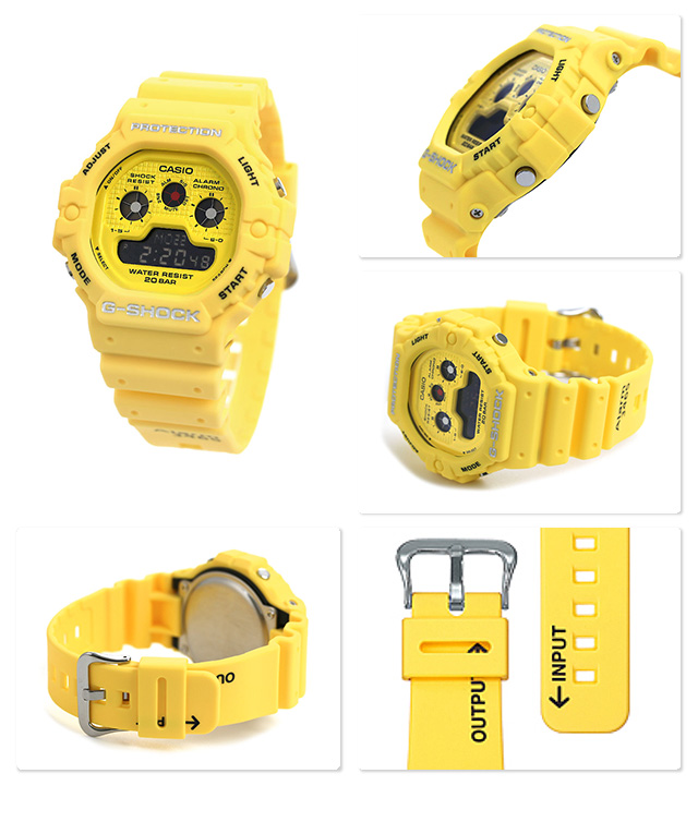 OFFICIAL WARRANTY Casio G Shock DW 5900RS 9 Digital Yellow Tapak Kucing Kuning Resin Watch DW5900 DW5900RS DW 5900RS Shopee Malaysia
