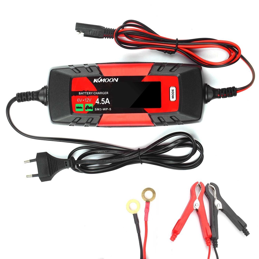 Chargeur De Batterie Intelligent OSRAM 4A - 6V/12V, Compatible Start/Stop, Max 90Ah, Pour Voitures, Motos, Quads