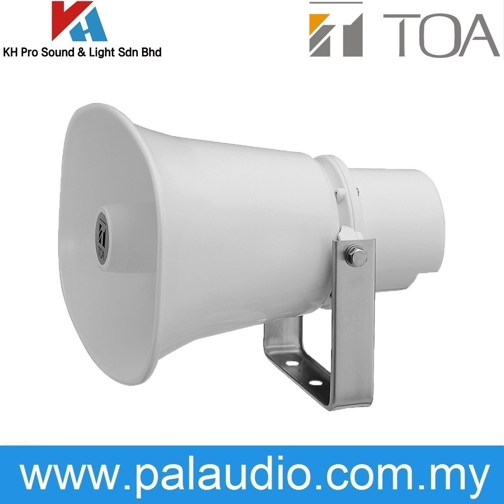 SC630M 30W 70V/100V HORN SPEAKER 285W? 227H? 277D MM -113DB TOA TOA 487334 main image 1