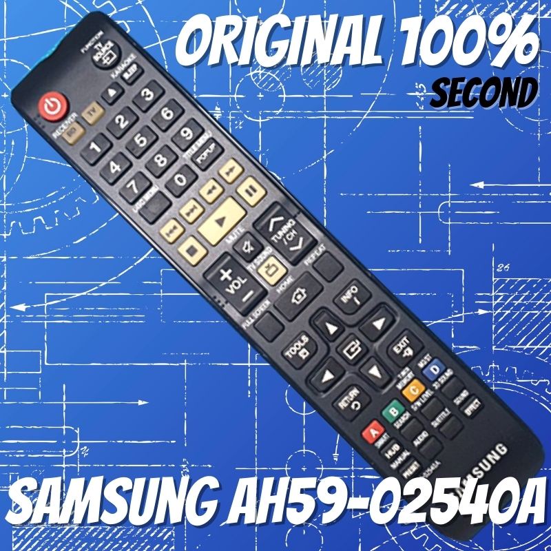 Original Second Remote DVD Home Theater Samsung AH5902540A Shopee