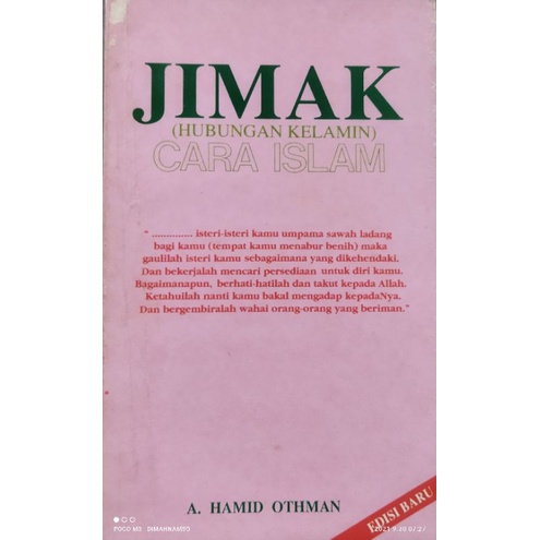 Jimak Cara Islam (edisi 1989) | Shopee Malaysia