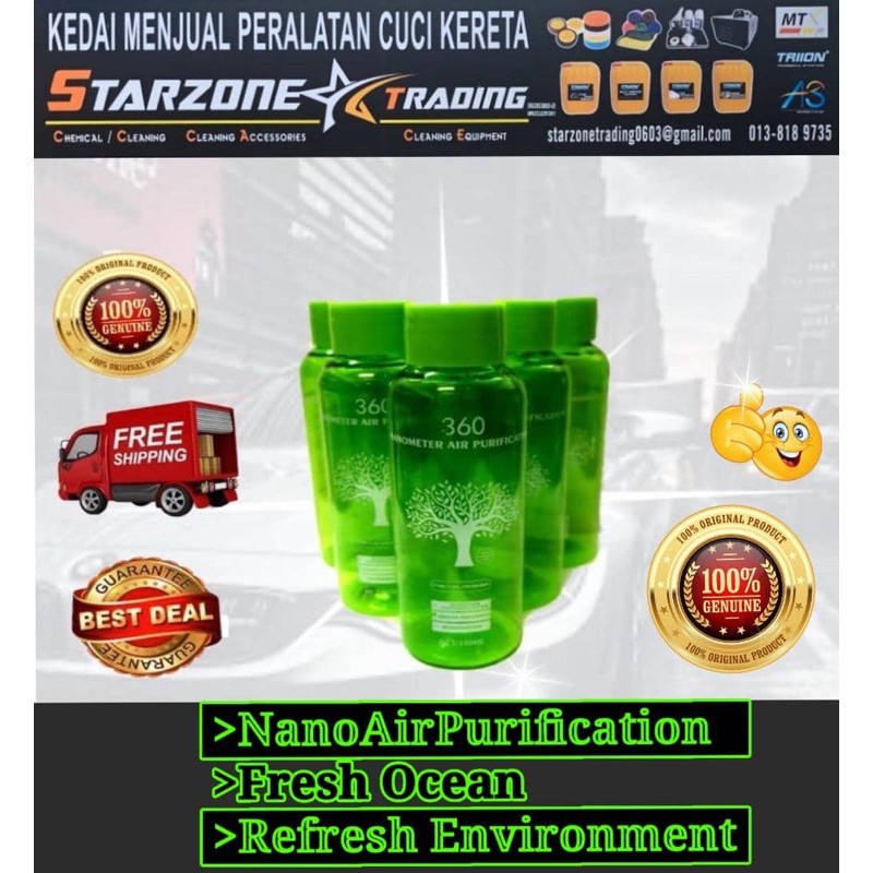 360 nanometer air deals purification