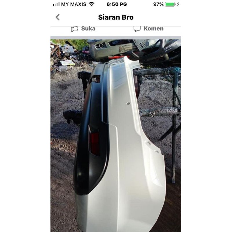 EXORA BOLD ORIGINAL FRONT BUMPER & REAR BUMPER WITH COMPLETE GRILLE ...