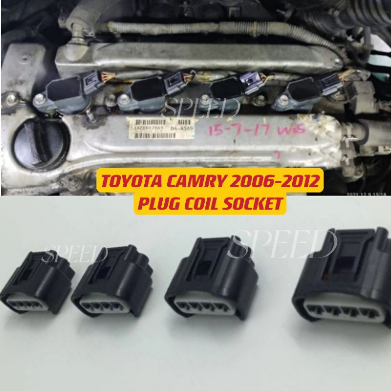 TOYOTA CAMRY ACV40 ACV41 ORI PLUG COIL SOCKET CONNECTOR READY STOCK ...