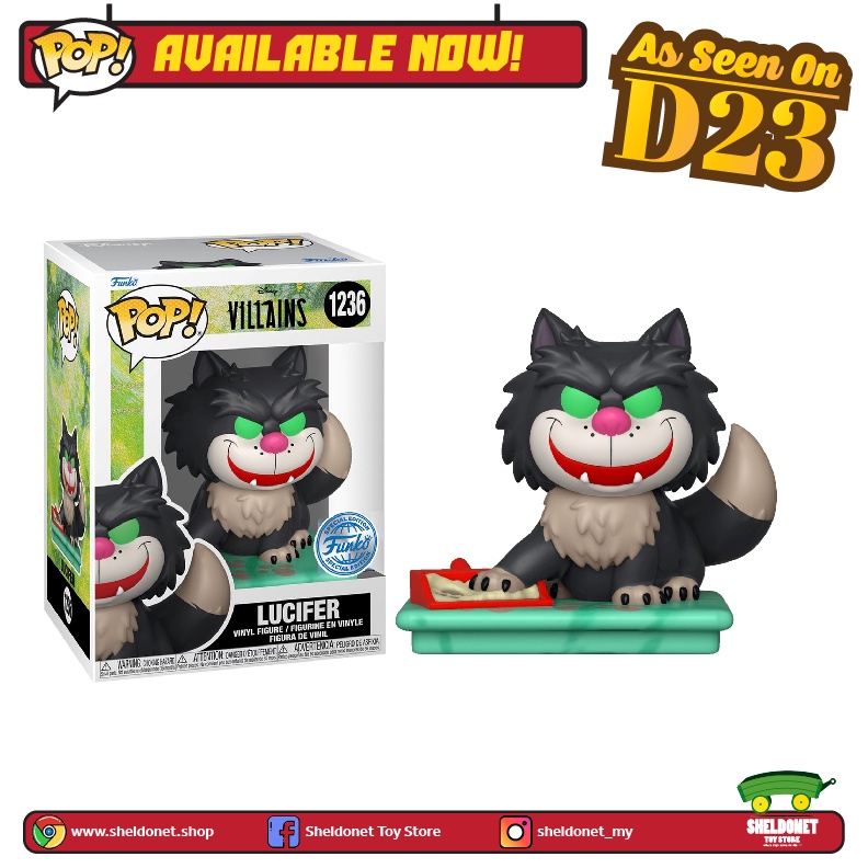 Funko Pop! Disney: Ultimate Villain - Lucifer [Exclusive] | Shopee Malaysia