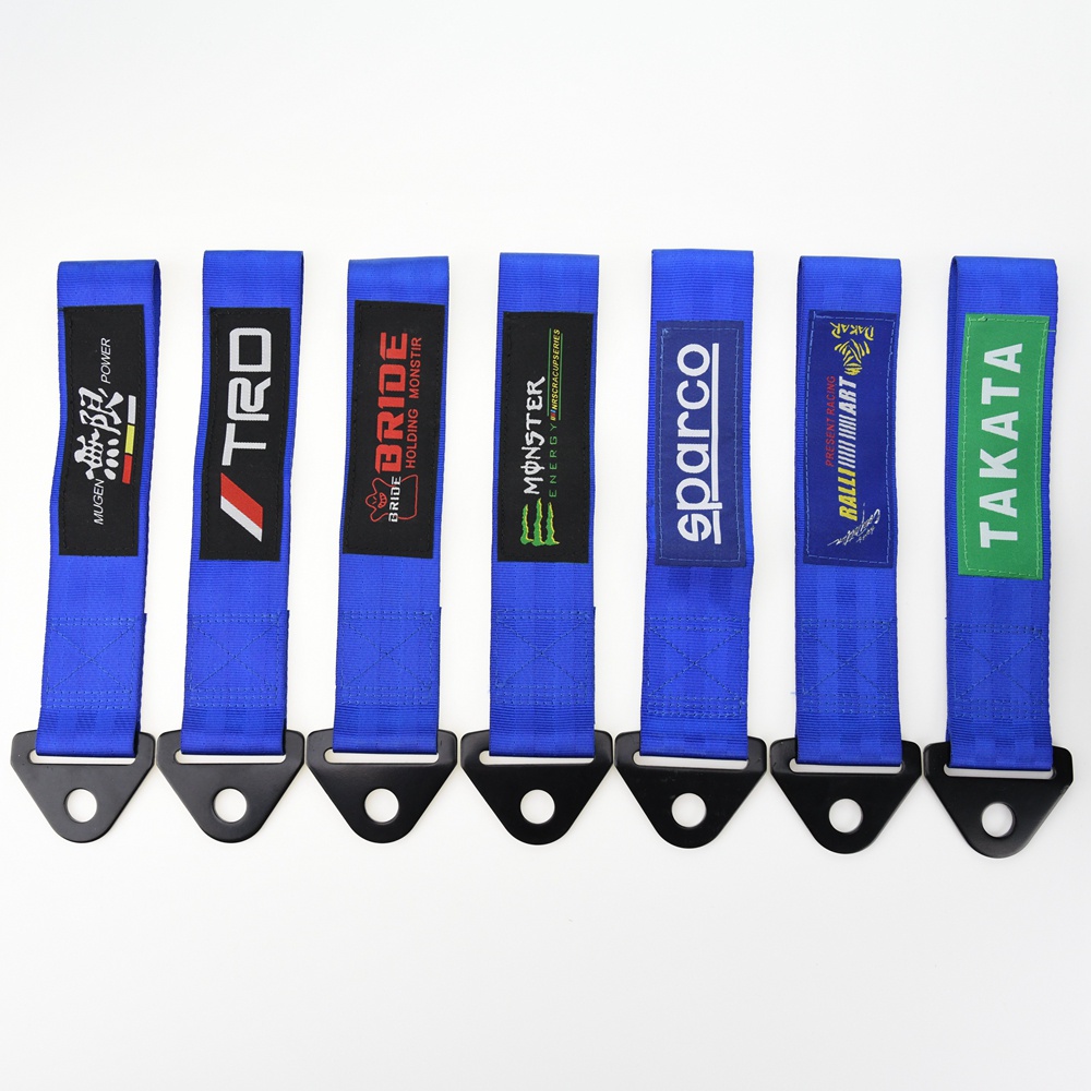 Universal Car Styling Tow Strap Auto Racing JDM Decoration Bumper Tow ...