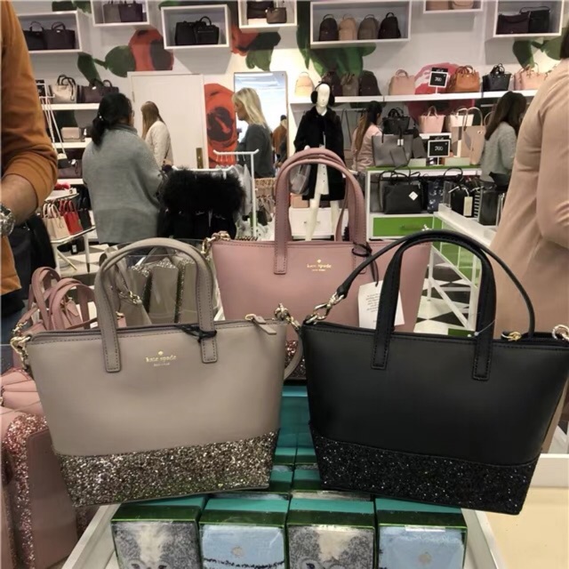 Kate Spade Ina Greta Glitter Crossbody Bag | Shopee Malaysia