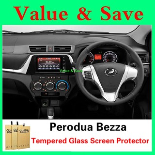 Perodua Alza 2022 2023 New Head Unit Navigation Screen Protector Premium  Tempered Glass Infotainment