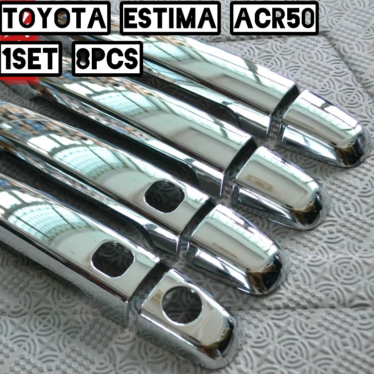 Toyota Estima ACR50 Door Handle Chrome Cover Shopee Malaysia