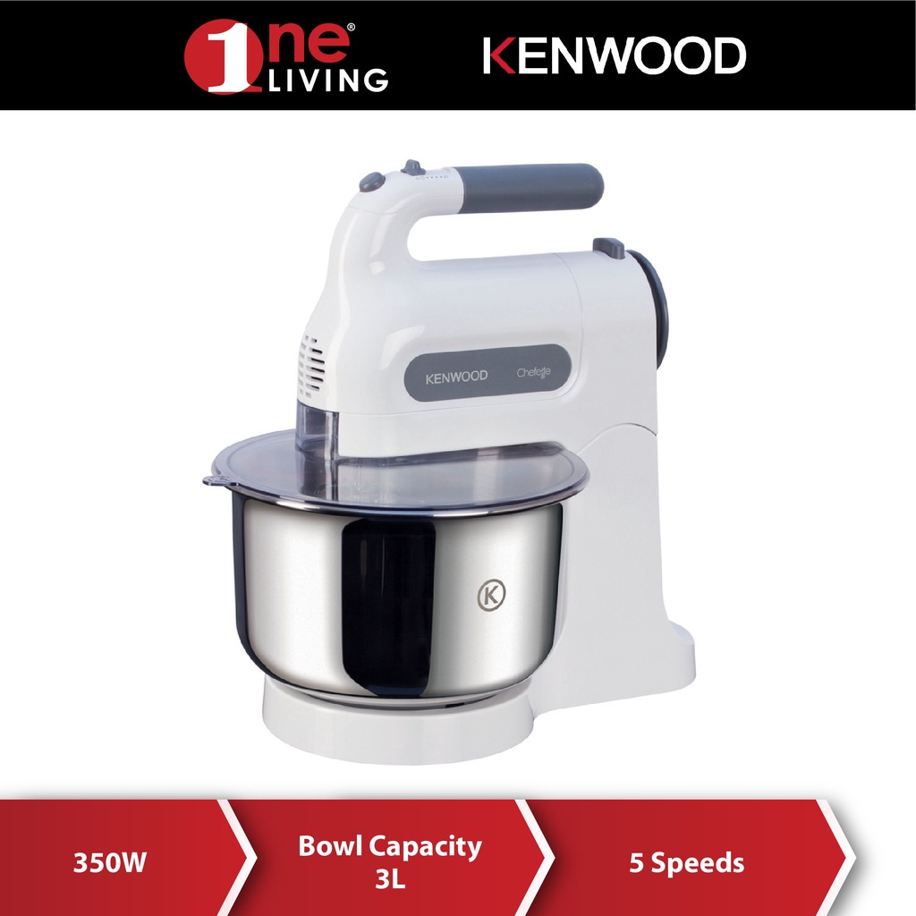 Kenwood hm680 chefette shop metal bowl hand mixer