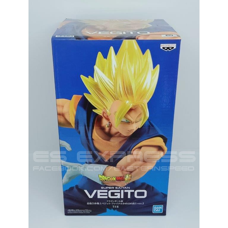 Vegetto Final Kamehameha Dragon Ball Super - Bandai Banpresto em