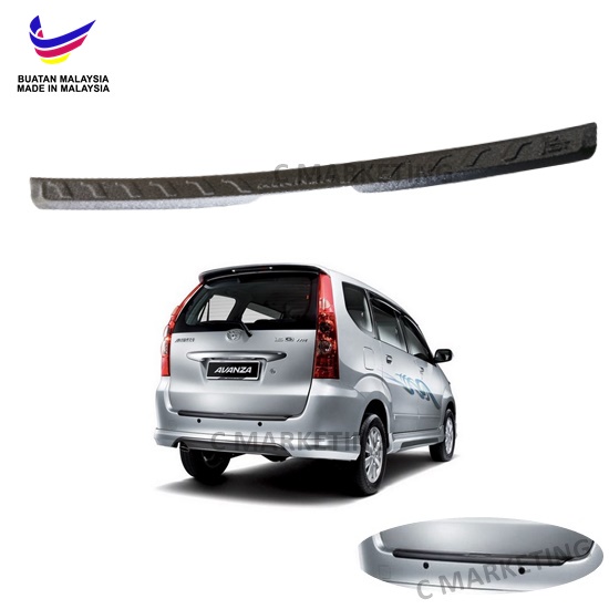 TOYOTA AVANZA 2011 PCT Rear Bumper Step Protectors/ Bumper Cover ...