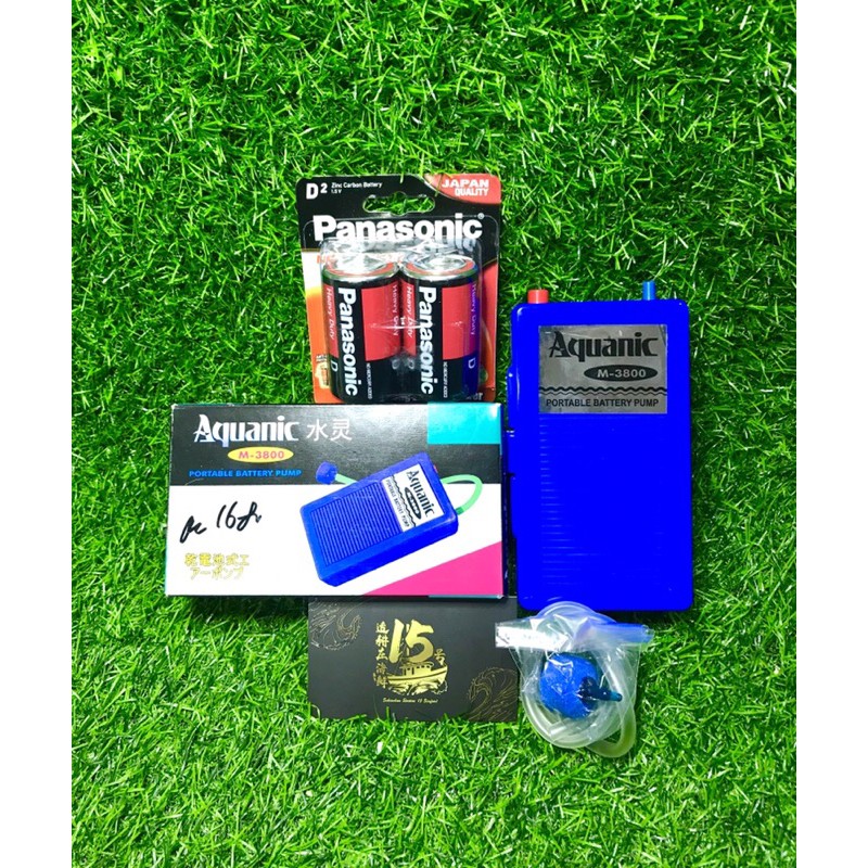 Battery Oxygen Pump/移动式干电池氧气水泵/Oksigen Pam Mudah Alih | Shopee Malaysia