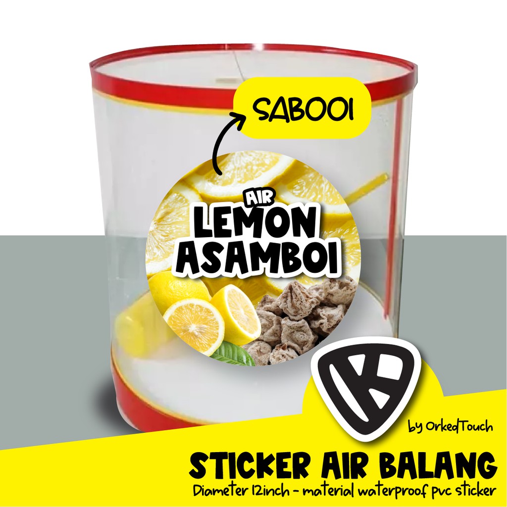 Sticker Balang Air Kalis Air White Sticker Pvc 115inch X 115inch 10inch X 10inch 5738