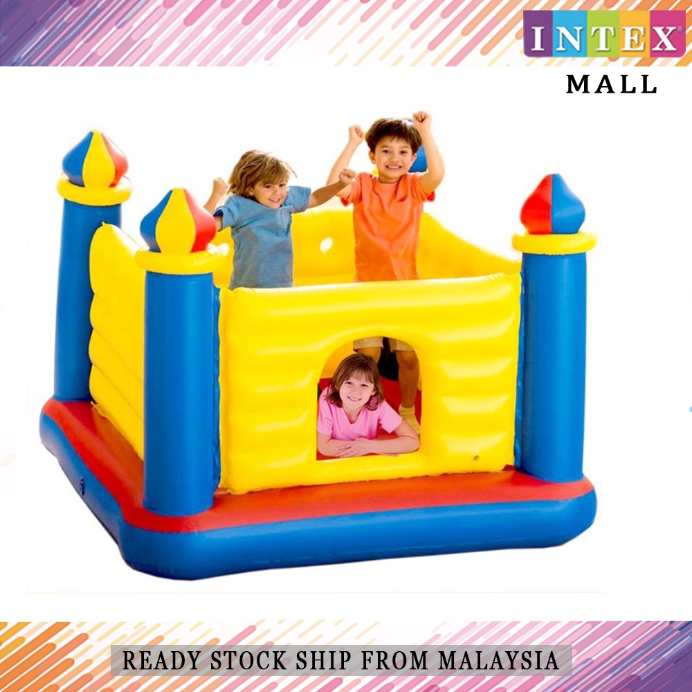 INTEX Kids Jumper Jump O Lene Castle Kids Inflatable Bouncer Kids