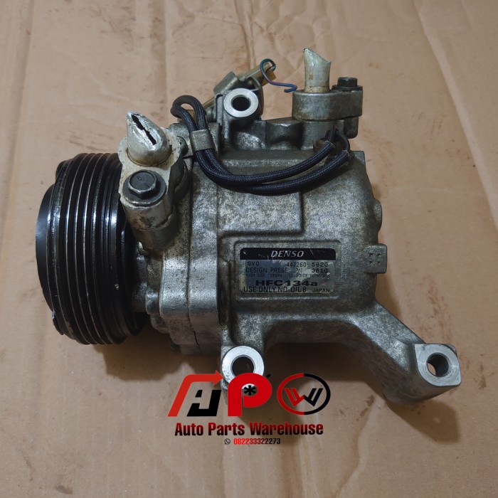 Original daihatsu sirion ac compressor Air Conditioner compressor Warranty Shopee Malaysia