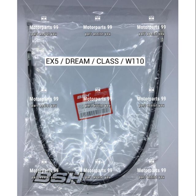 HONDA EX5 / DREAM / CLASS / W110 CHOKE CABLE ORIGINAL BSH Shopee Malaysia