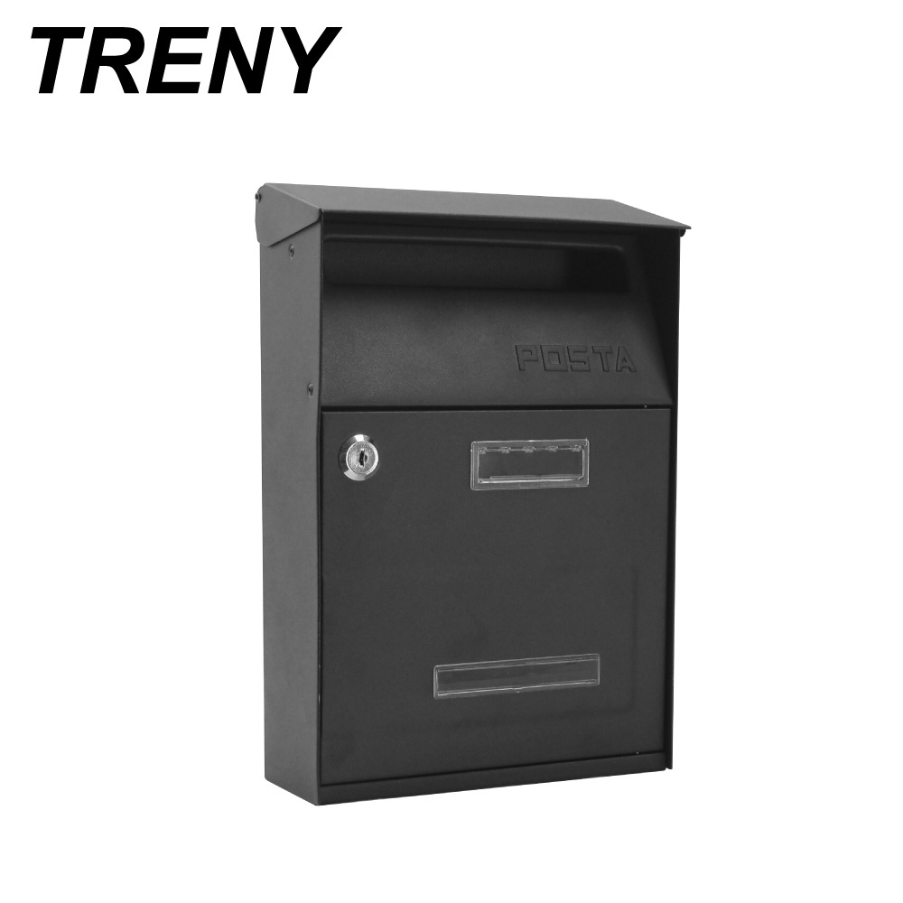 TRENY Modern & Minimalist Design Mail Box Letter Box Peti Mel - White ...