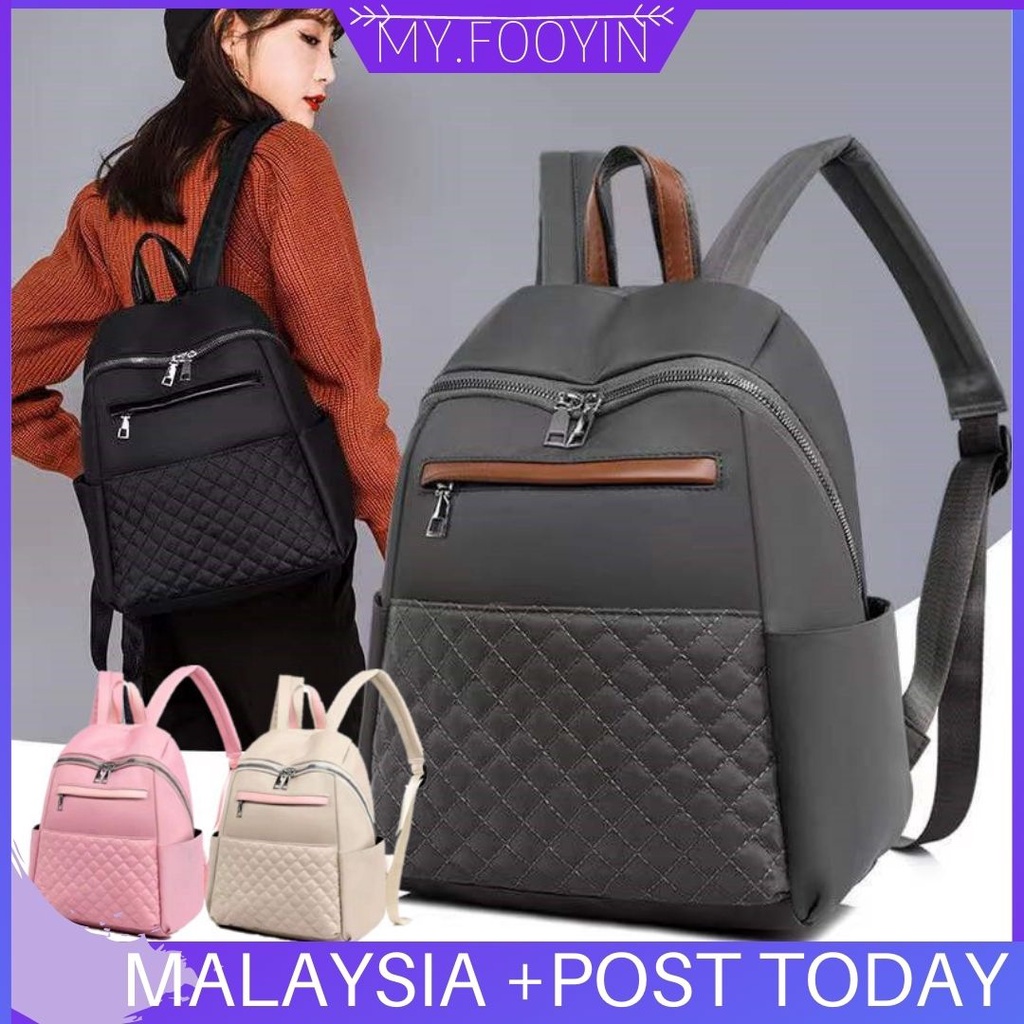 B35 READY STOCK MYFOOYIN Women's School Travel Backpack Shoulder Beg ...
