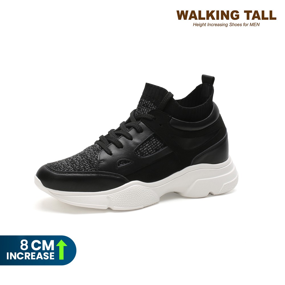 Walking Tall Premium Casual Shoes Height Increase Shoes 8 cm