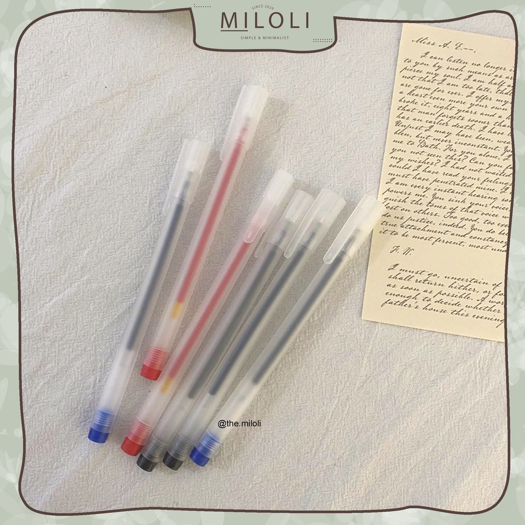 [MILOLI] Dove Plain Gel Pen 0.5mm Liquid gel Pen - D0033 | Shopee Malaysia