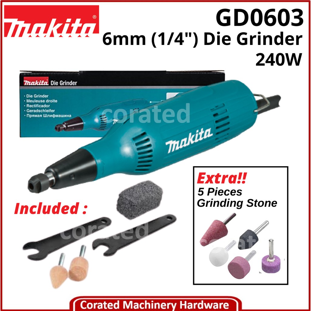 Makita die store grinder gd0603