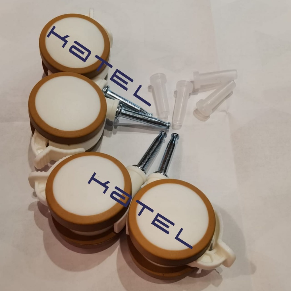 Katil baby cot castors/wheels/ roda katil bayi {anti slip with lock, 360degree swivel wheel