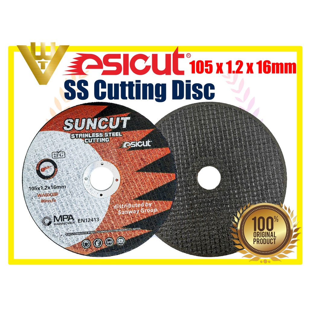 VERYWELD ESICUT CAKERA PEMOTONG KELULI TAHAN KARAT / Stainless Steel ...