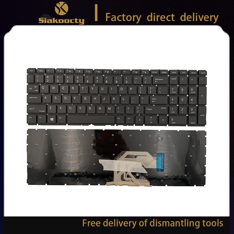 Clavier AZERTY Français Pour HP ProBook 450 G6, 455 G6, 455R G6 - Référence 2B.ABU07Q100 - Neuf Sous Emballage