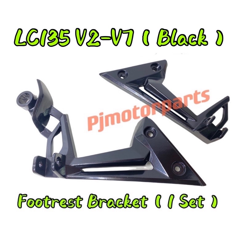 LC135/ LC135 New V1,V2,V3,V4,V5,V6,V7 (Kiri/ Kanan) LH RH Footrest